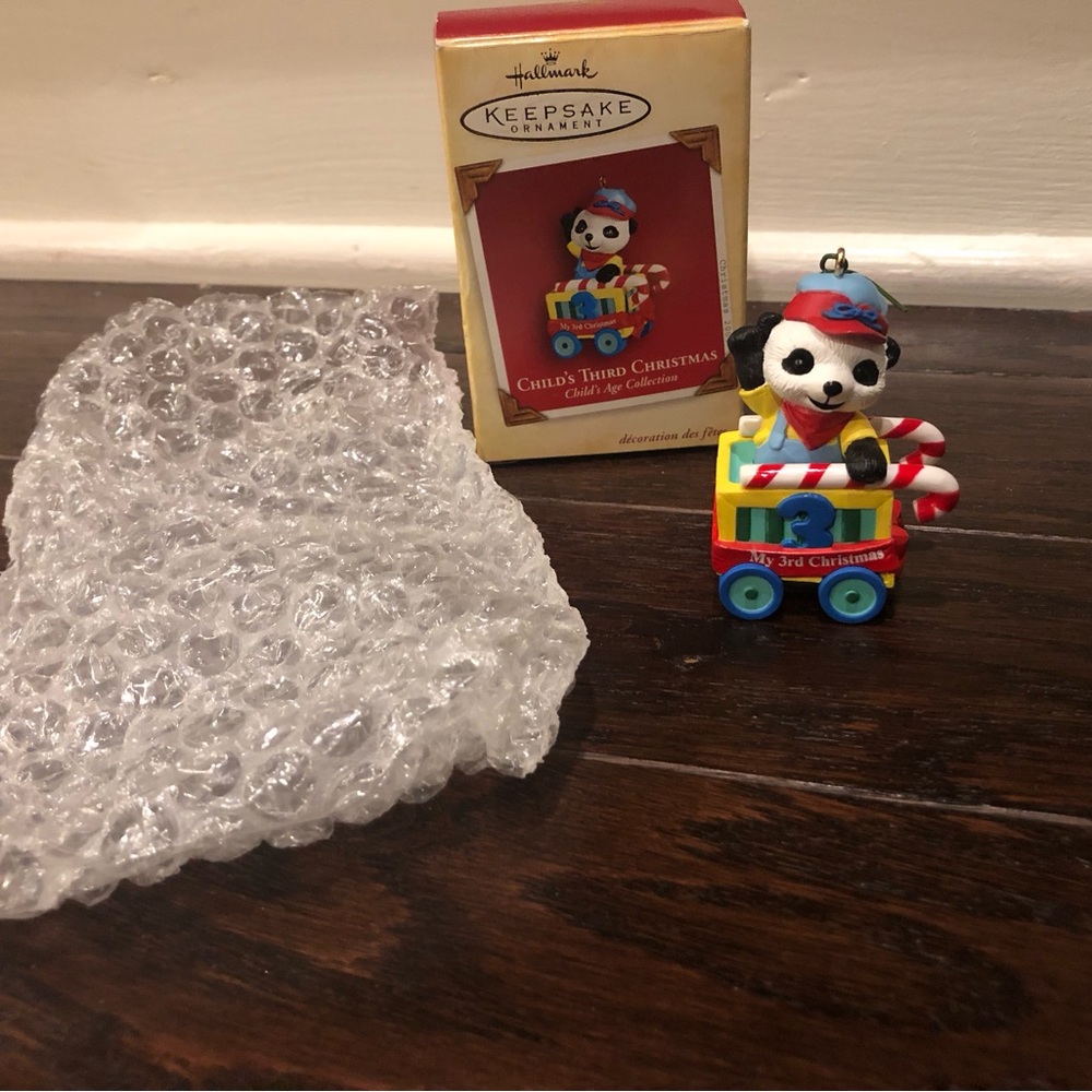 2004 Hallmark My Third Christmas Ornament in Box